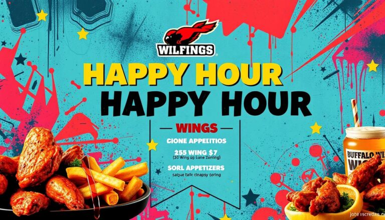 Buffalo Wild Wings Happy Hour Menu