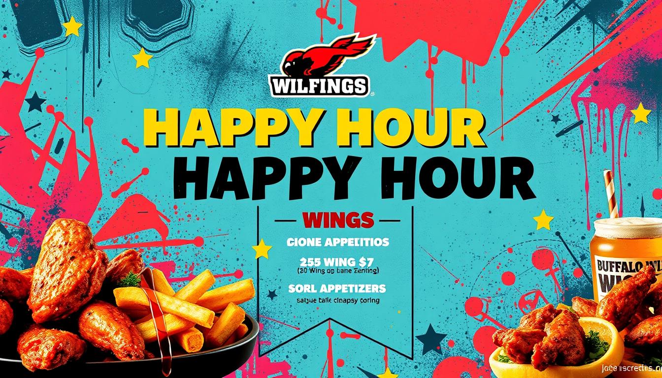Buffalo Wild Wings Happy Hour Menu