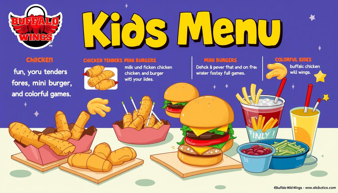 Buffalo Wild Wings Kids Menu