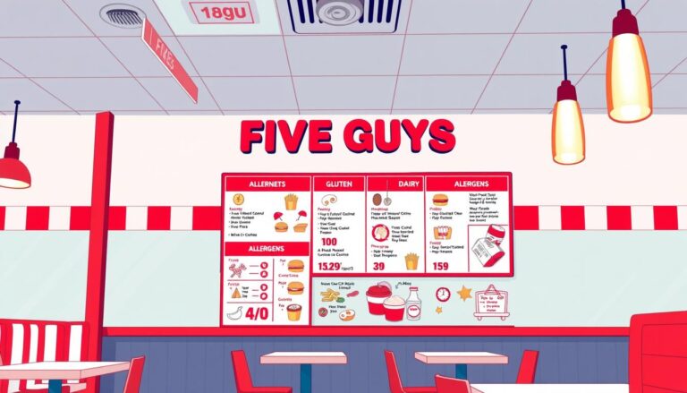 Five Guys Allergen Menu