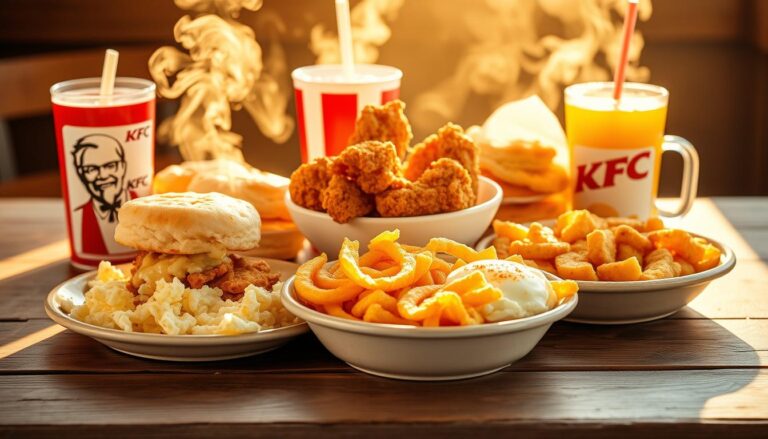 KFC Breakfast Menu