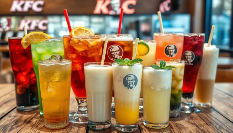 KFC Drinks Menu