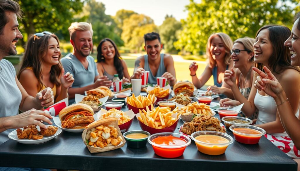 KFC unique combos with friends