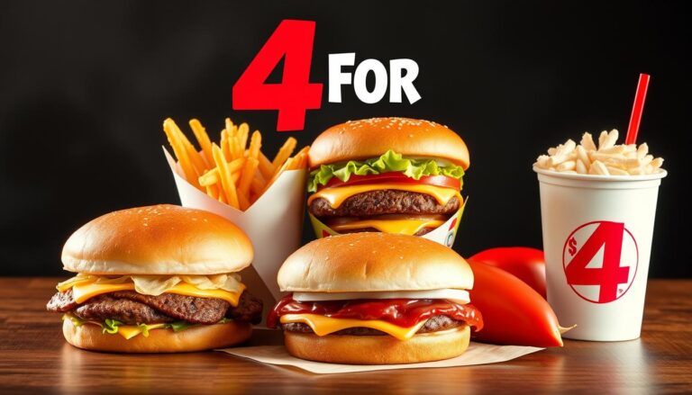 Wendy’s Menu 4 For $4 Price