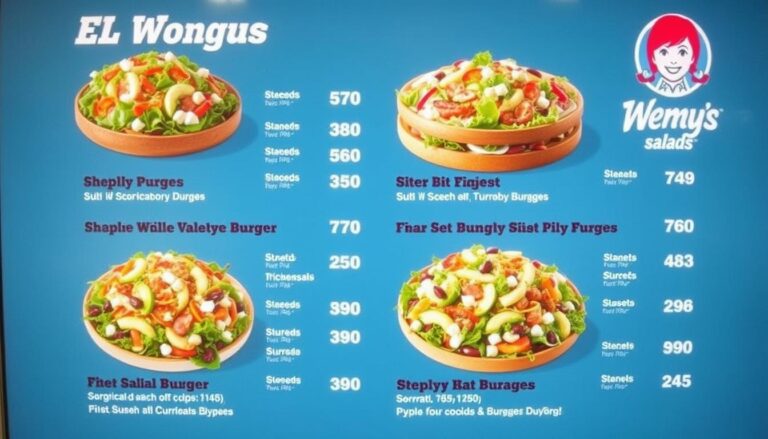 Wendy’s Salad Menu Prices