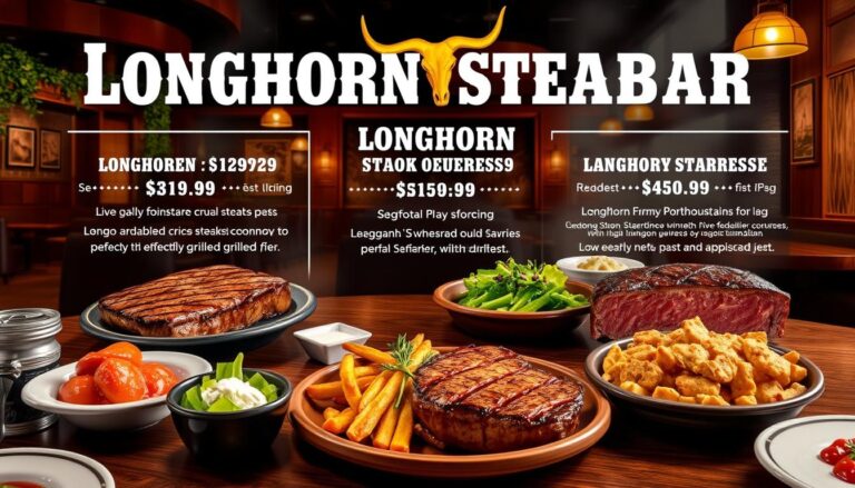 Explore the Longhorn Steakhouse Albany Menu