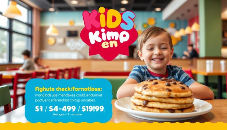 IHOP Kids Menu With Fun and Affordable Options
