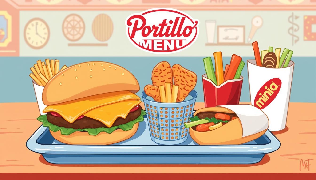 portillos kids menu