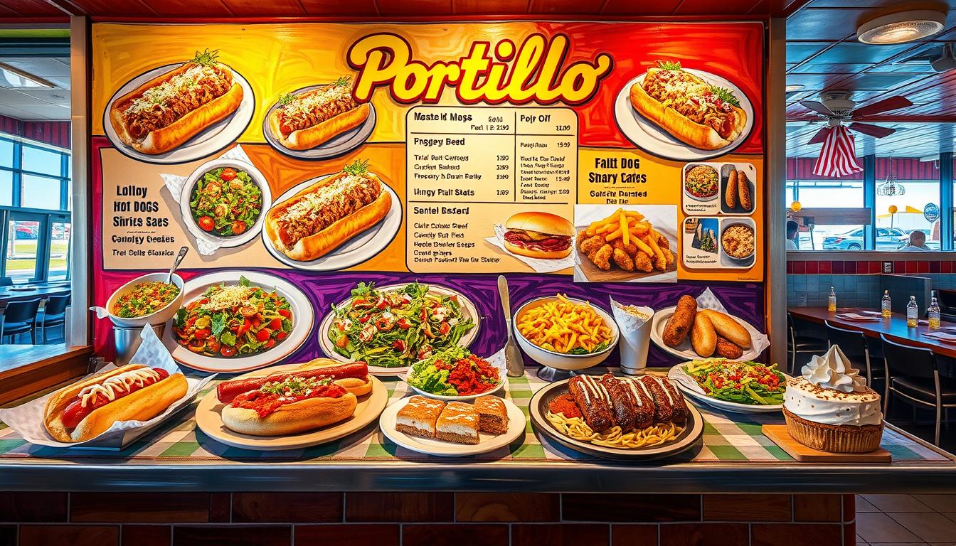 portillo's menu