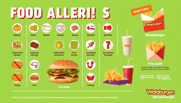 whataburger allergen menu