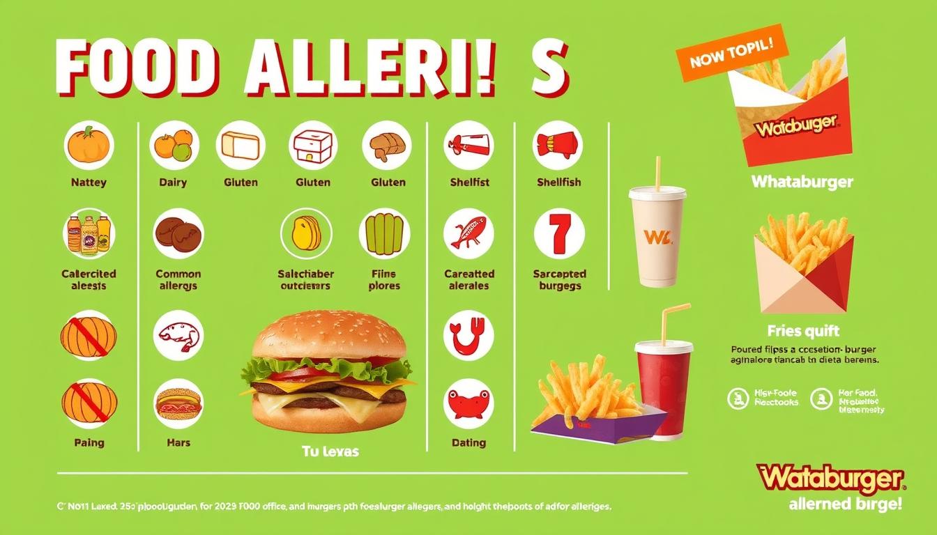 whataburger allergen menu