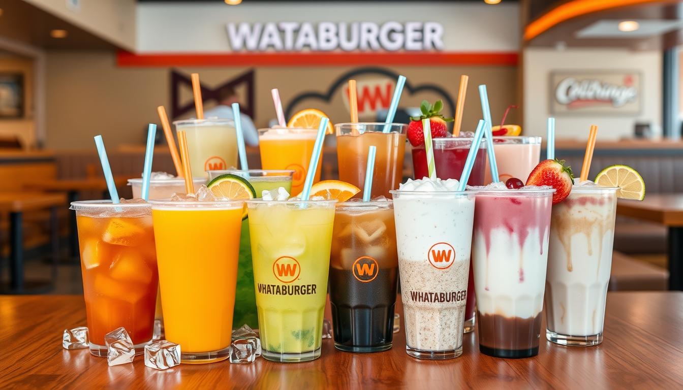 whataburger drink menu