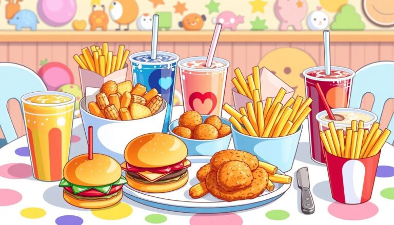 Burger King Kids Menu