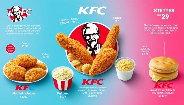 KFC Nutrition Menu