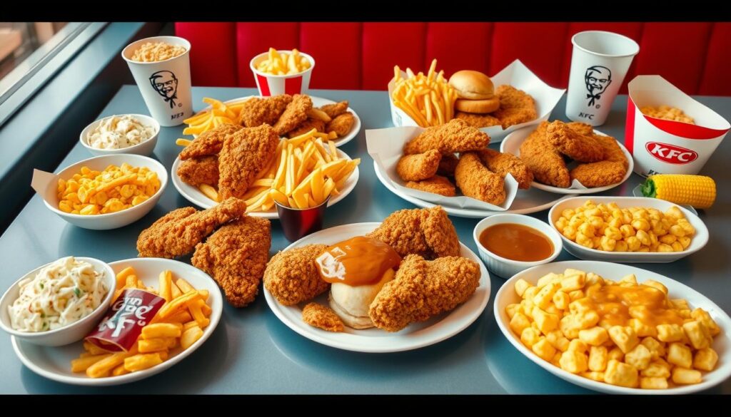 KFC combos and special offers